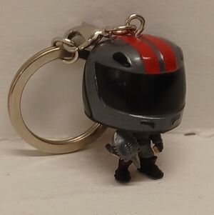 Funko Pop Fortnite Burnout Keyring Keychain